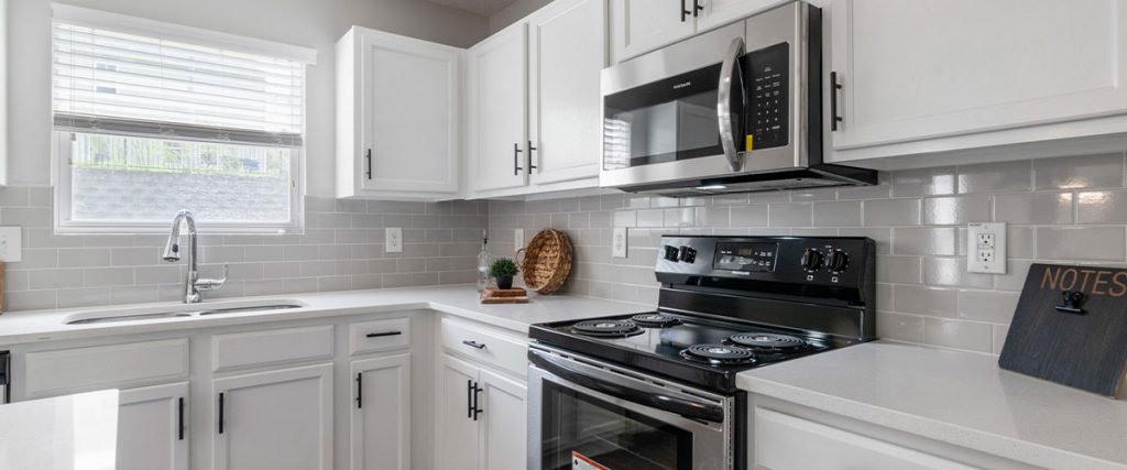 basic white kitchen