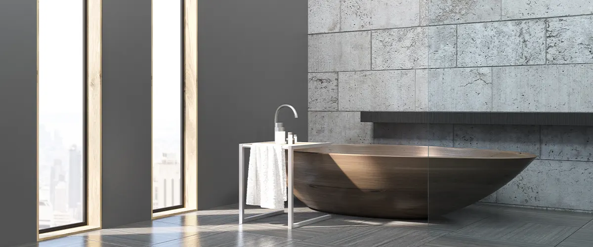 contemporary bath