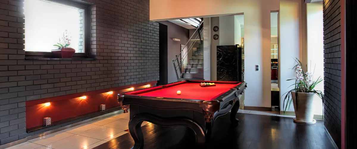 luxurious basement