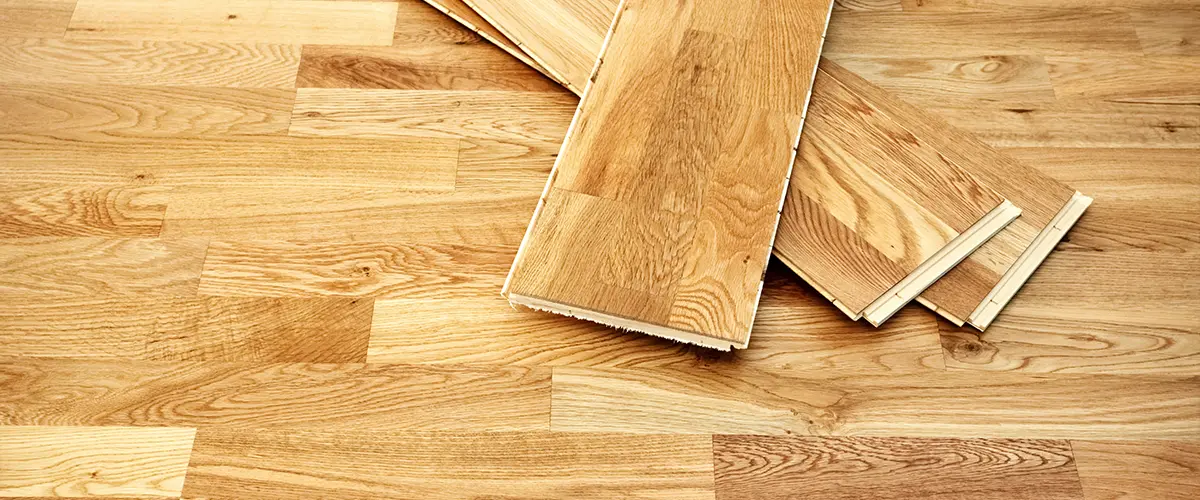 Engineered hardwood floor